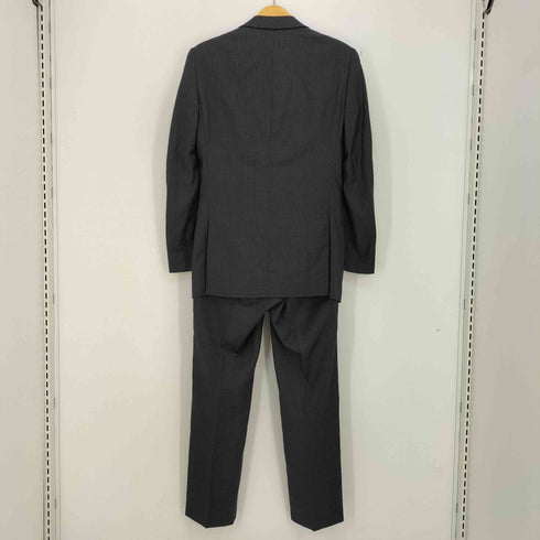 ラルフローレン RALPH LAUREN イタリア製 ウールギャバ 格子柄 2B テーラードジャケット サイドアジャスター ノータックスラックス スーツセットアップ  レディース  34S